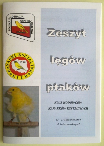 Zeszyt legów ptaków
